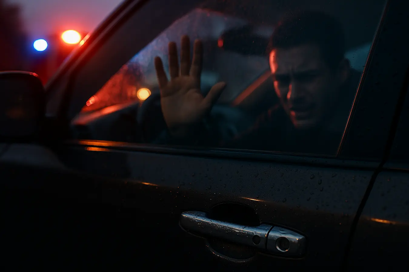 Close-up lock car